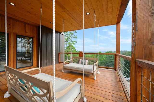 1329 Lake Ridge Ln, Broken Bow, OK 74728 - view of sunroom / solarium