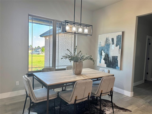 4129 Sambar St, Tuttle, OK 73089 - dining room with wood finished floors and baseboards