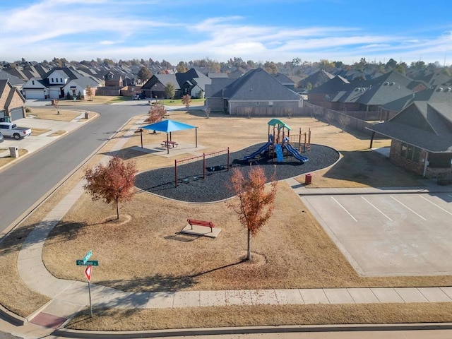 9213 NW 84th St, Yukon, OK 73099 - drone / aerial view featuring a residential view