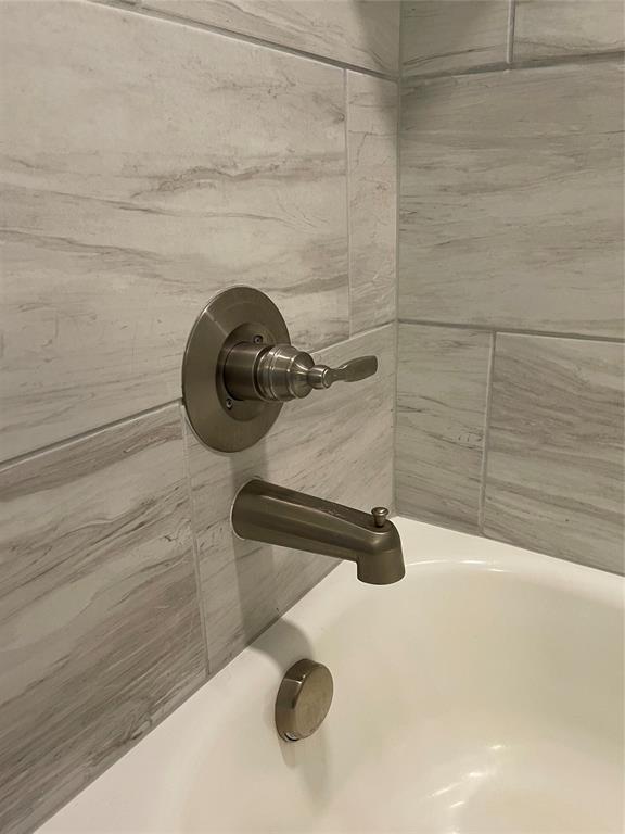 details featuring a shower