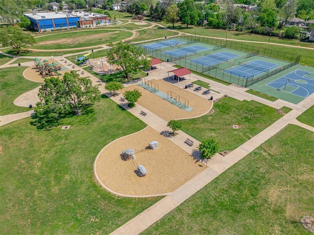 bird's eye view