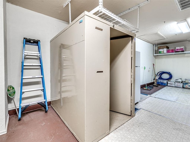 interior space with visible vents