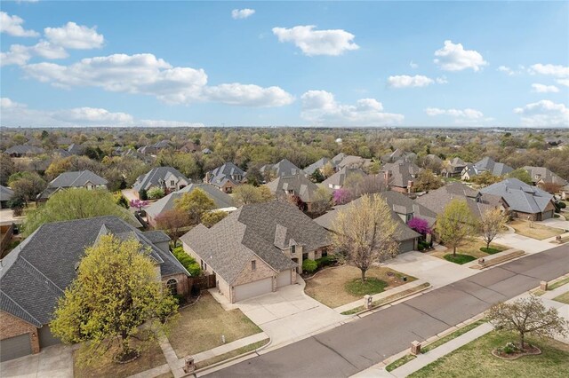 532 Conquistador Ct, Edmond, OK 73025 - bird's eye view with a residential view