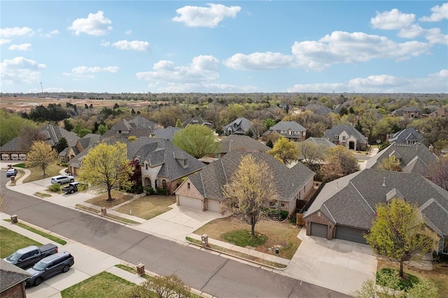 532 Conquistador Ct, Edmond, OK 73025 - birds eye view of property featuring a residential view