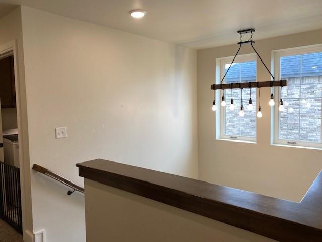 view of unfurnished dining area