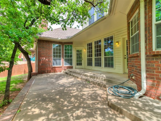 3601 Rena Dawn Ln, Edmond, OK 73013 - view of patio / terrace featuring fence