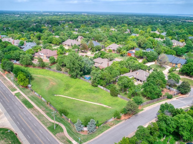 3601 Rena Dawn Ln, Edmond, OK 73013 - birds eye view of property featuring a residential view