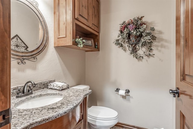1400 S May Ave, Guthrie, OK 73044 - half bathroom with toilet and vanity