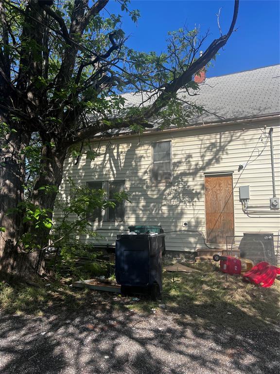 view of rear view of property