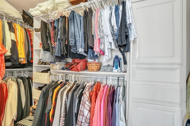 view of spacious closet