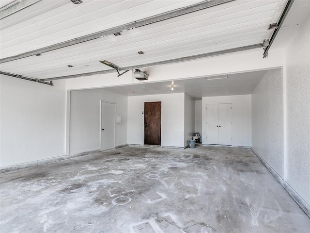 1357 W Cedarbrook Ln, Moore, OK 73170 - garage with a garage door opener