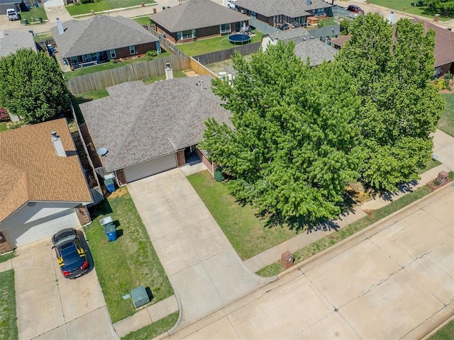 1621 Park View Pl, Edmond, OK 73003 - aerial view with a residential view