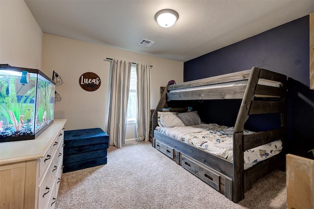 2201 Creek Side Cir, Moore, OK 73160 - bedroom featuring light colored carpet