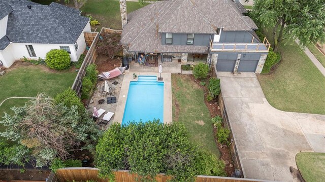 bird's eye view