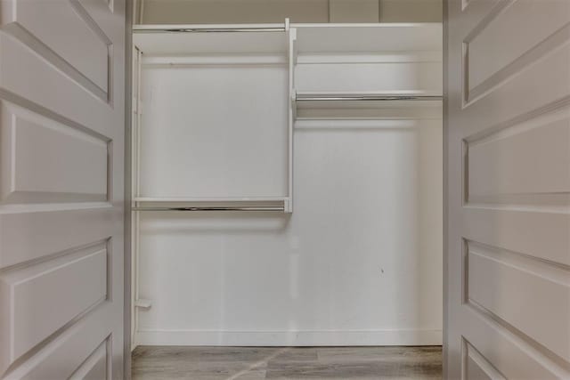 view of closet