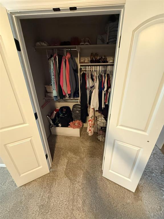 view of closet
