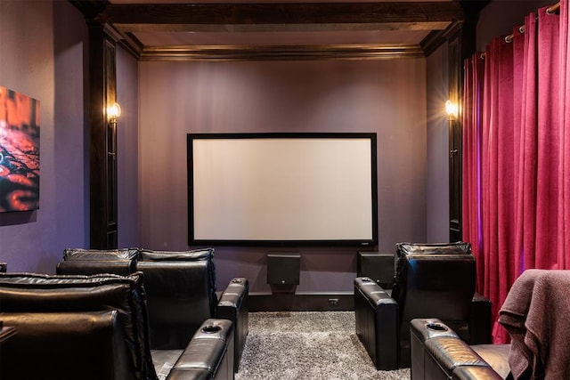 cinema with ornamental molding