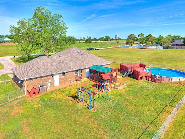 910860 S 3350th Rd, Wellston, OK 74881 - birds eye view of property