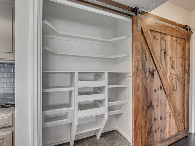 view of pantry