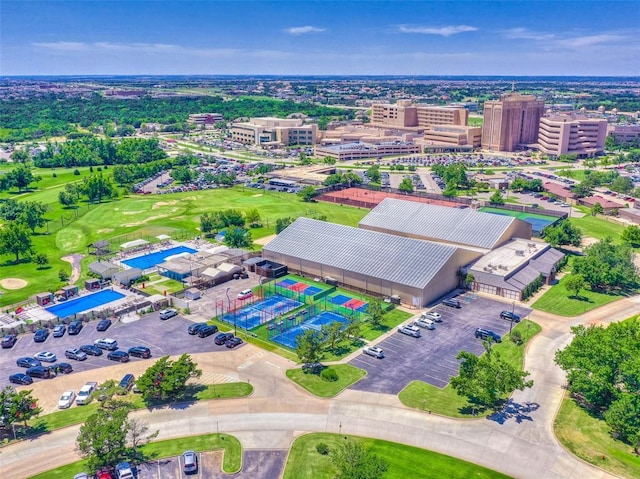drone / aerial view