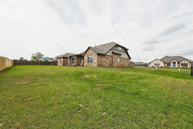 view of front of property with brick siding