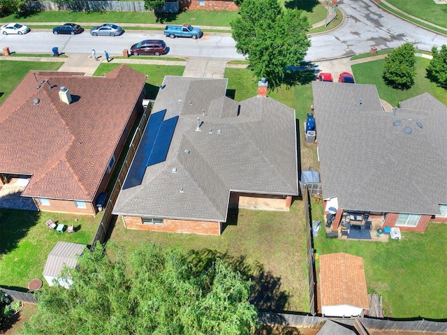drone / aerial view