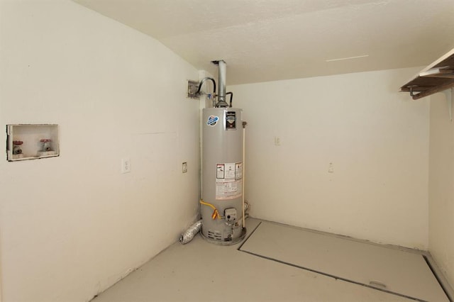 utilities with gas water heater