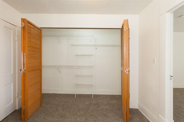 view of closet