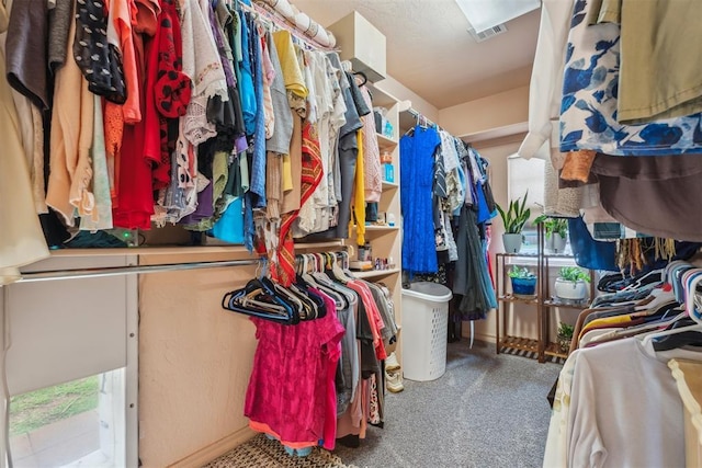 116 Mission Hills Dr, Guthrie, OK 73044 - walk in closet featuring carpet