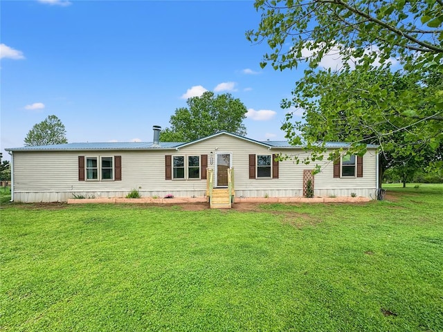 3178 County St Unit 2630, Hinton, OK 73047 - manufactured / mobile home with a front lawn and metal roof