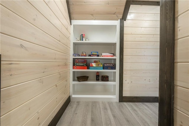 view of storage room