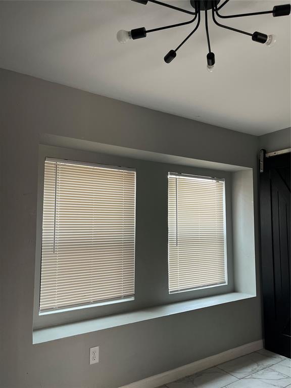 interior details with baseboards