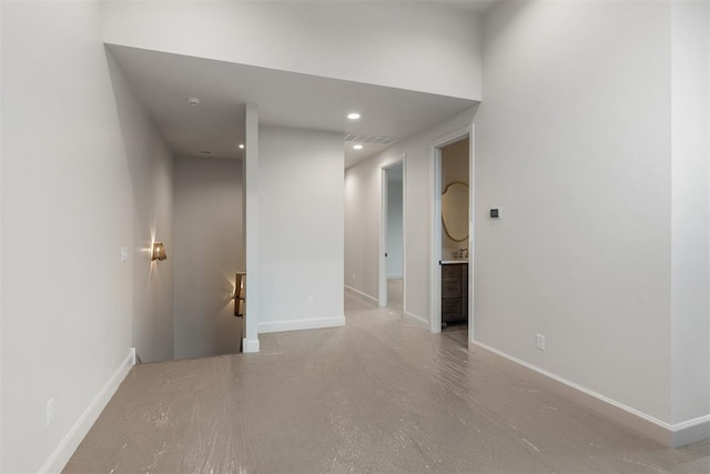 6509 NE 97th St, Oklahoma City, OK 73151 - unfurnished room featuring baseboards and recessed lighting