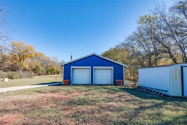 20318 State Highway 39, Purcell, OK 73080 - view of detached garage