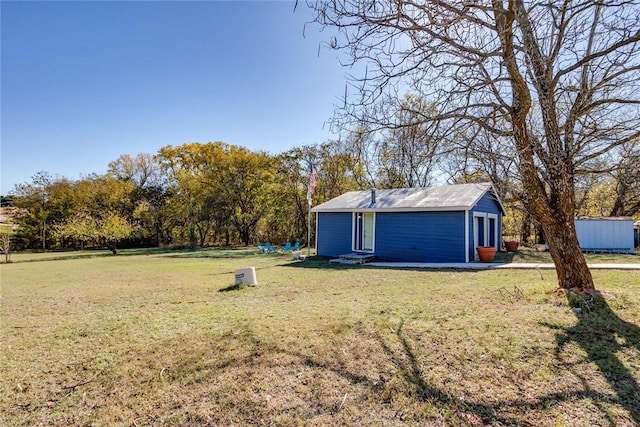 20318 State Highway 39, Purcell, OK 73080 - view of yard with an outdoor structure