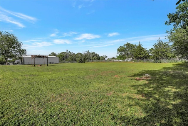 20428 E County Road 1567, Altus, OK 73521 - view of grassy yard