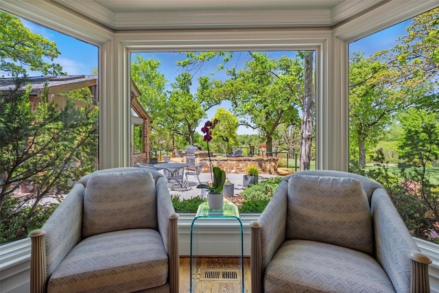 2203 E Wilshire Blvd, Oklahoma City, OK 73111 - sitting room featuring plenty of natural light