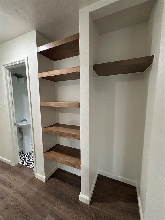 view of closet