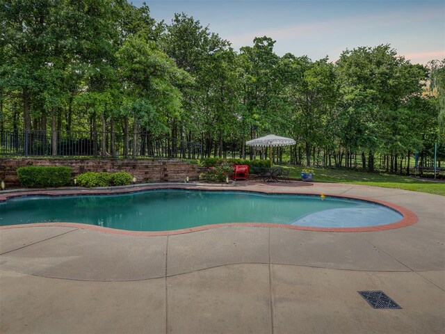 3125 Cumberland Dr, Edmond, OK 73034 - view of pool with a patio and fence