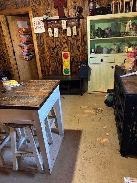 view of bar
