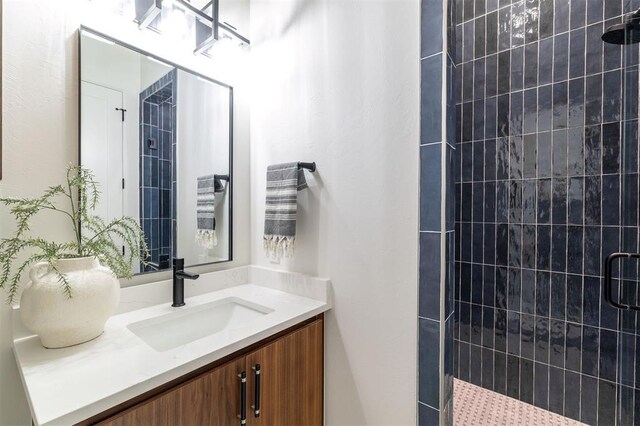 2826 Guilford Ln, Oklahoma City, OK 73120 - bathroom with a shower stall and vanity