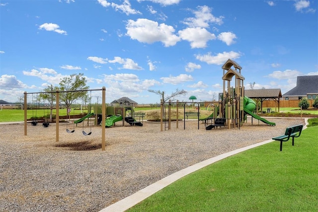 view of community play area