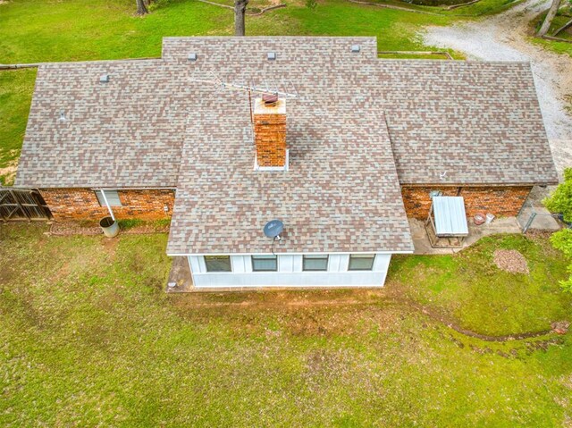 drone / aerial view