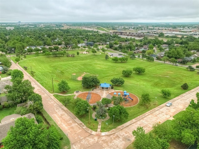 drone / aerial view