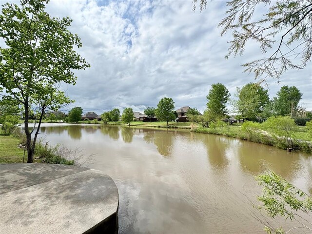 view of water feature