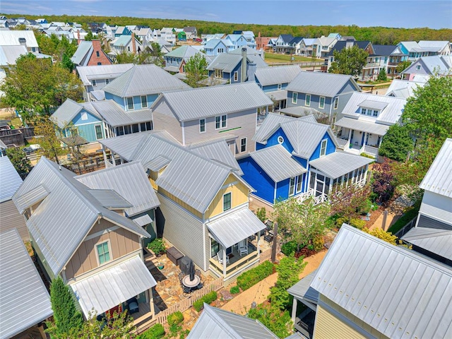 34 Boardwalk Unit B, Carlton Landing, OK 74432 - birds eye view of property featuring a residential view