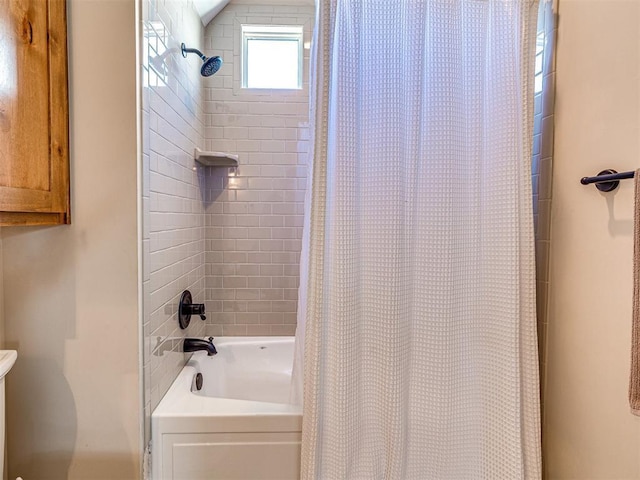 34 Boardwalk Unit B, Carlton Landing, OK 74432 - bathroom with shower / bath combo with shower curtain