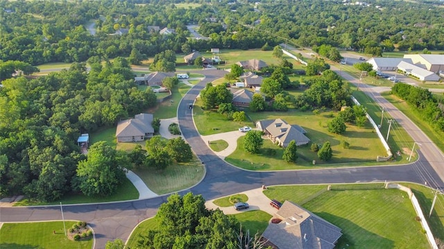 8713 Starling Path, Edmond, OK 73034 - aerial overview of property's location with nearby suburban area