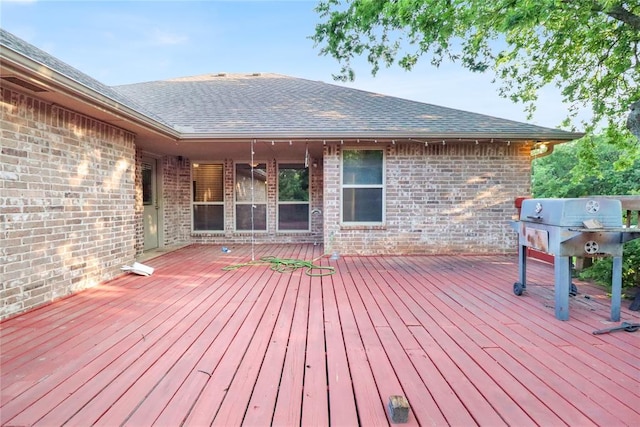 8713 Starling Path, Edmond, OK 73034 - deck featuring a grill