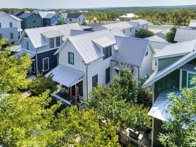 birds eye view of property featuring a residential view